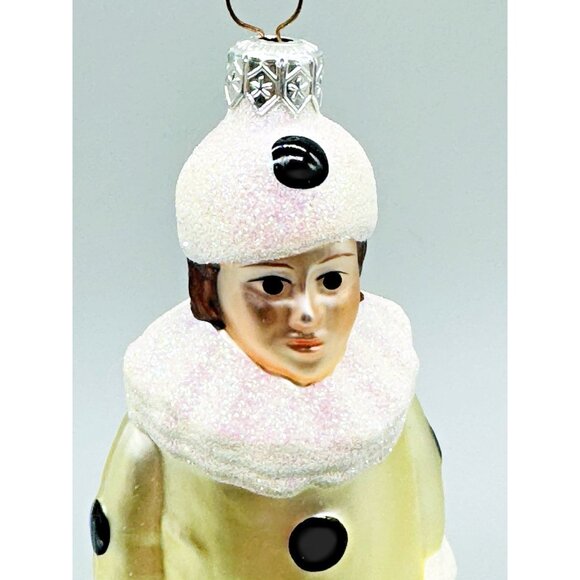 Patricia Breen Pierrot Girl and Boy Harlequin Ornament 9621 9622  Lot of 2 - Picture 3 of 15